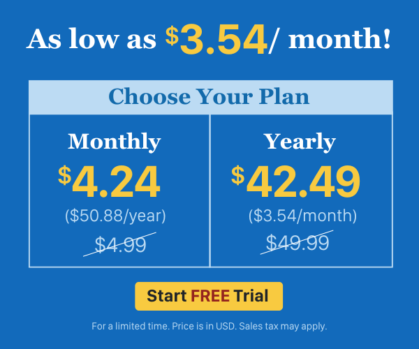 Choose Your Plan