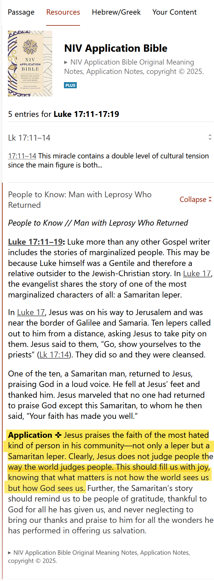 NIV Application Bible