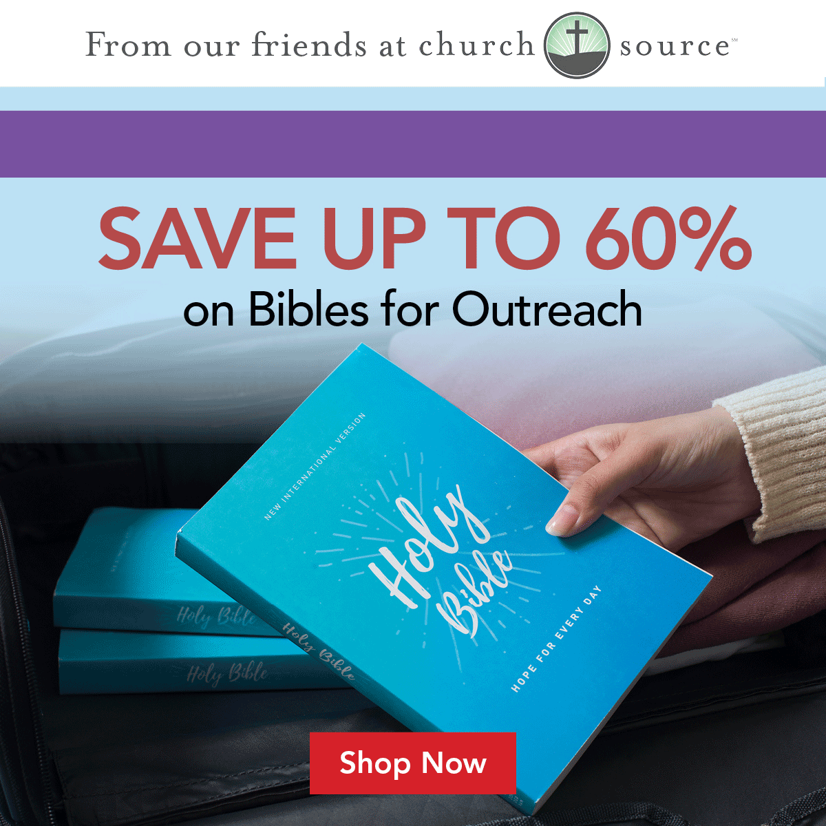 ChurchSource Semi-Annual Sale