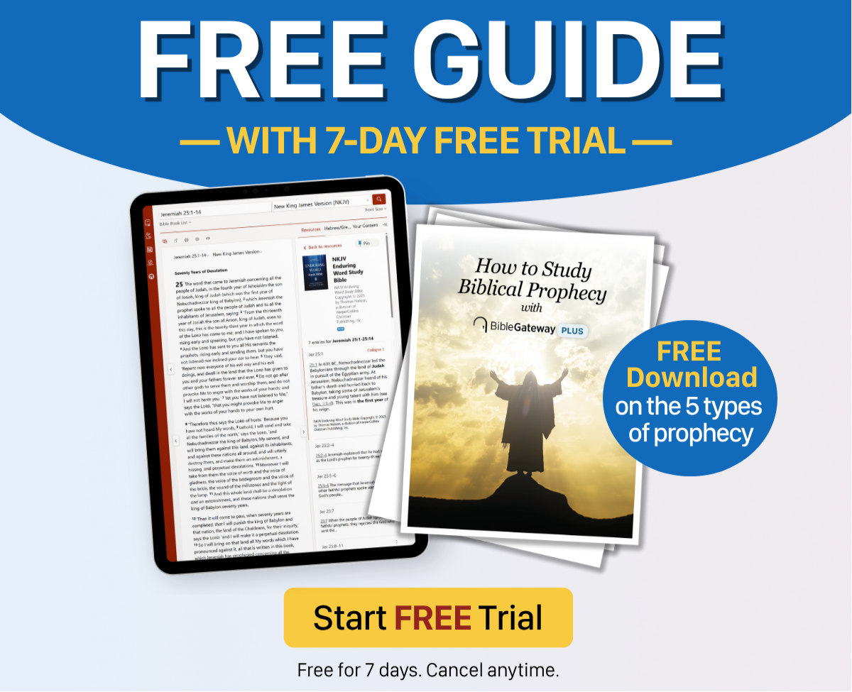Free Prophecy Guide with 7-Day Free Trial