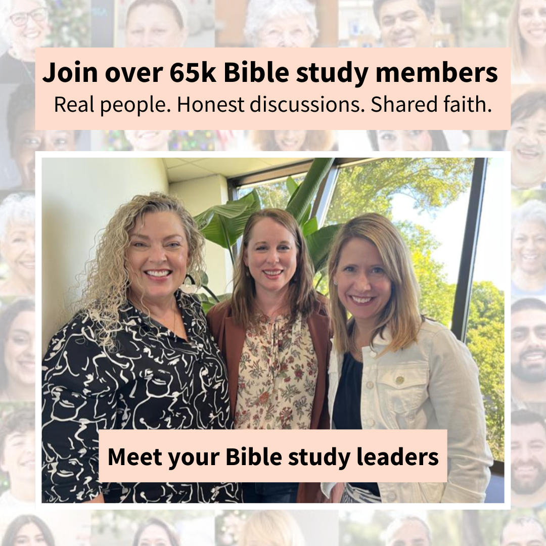 Meet your Bible Study leaders