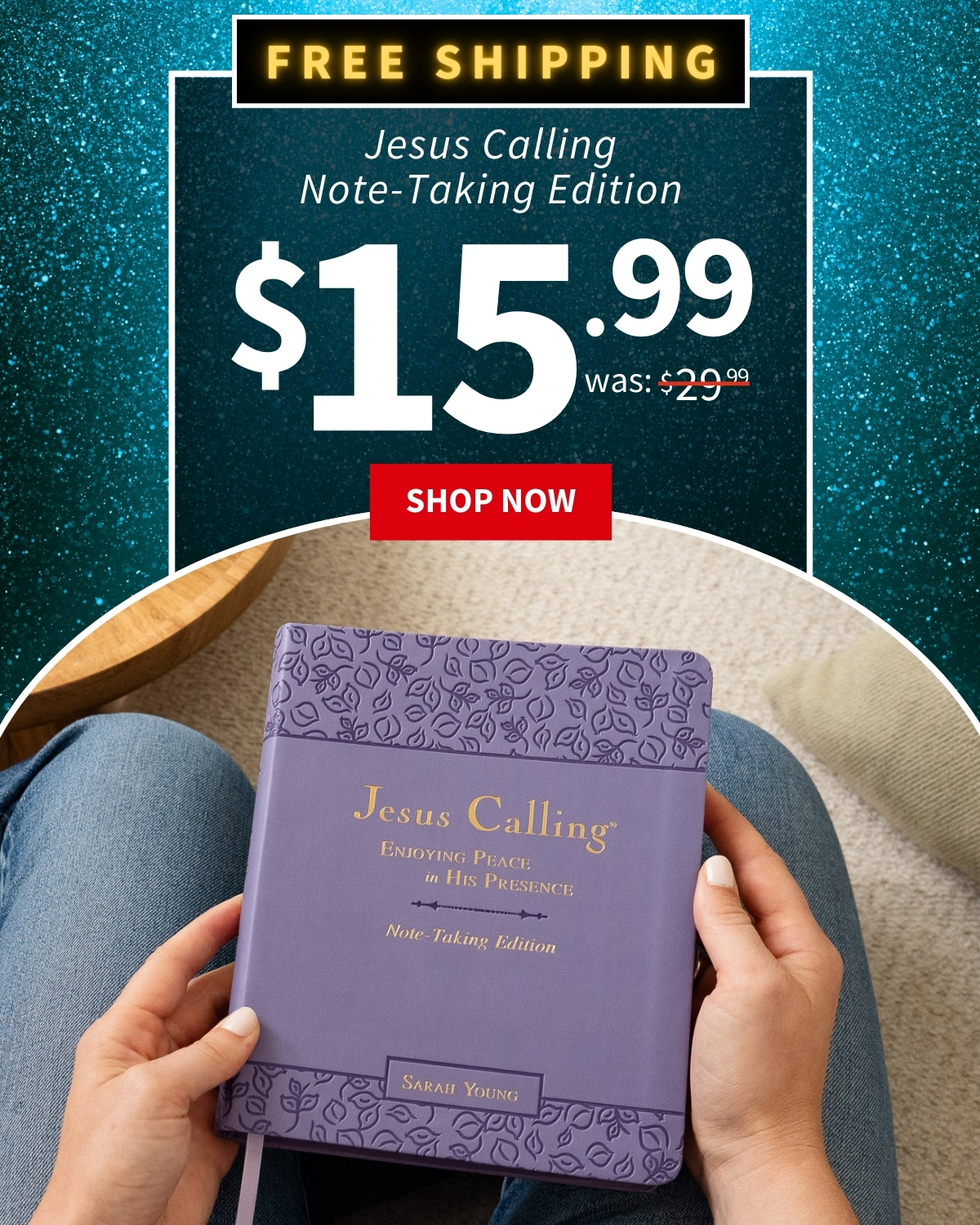 Cyber Week Sale - Jesus Calling Note-Taking Edition
