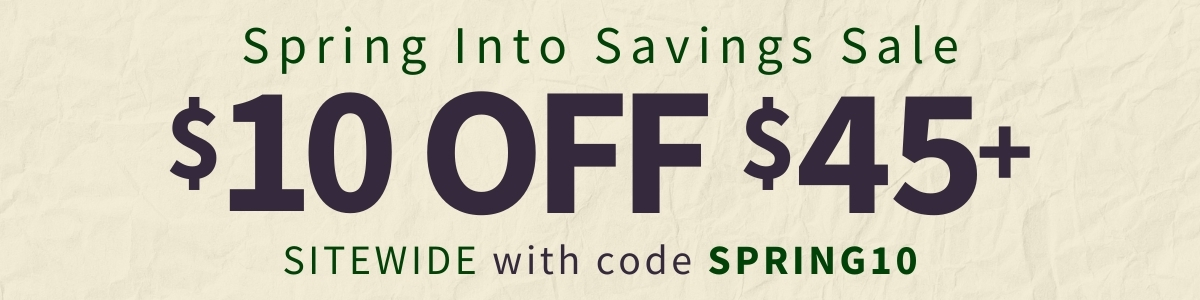 Spring Into Savings Sale