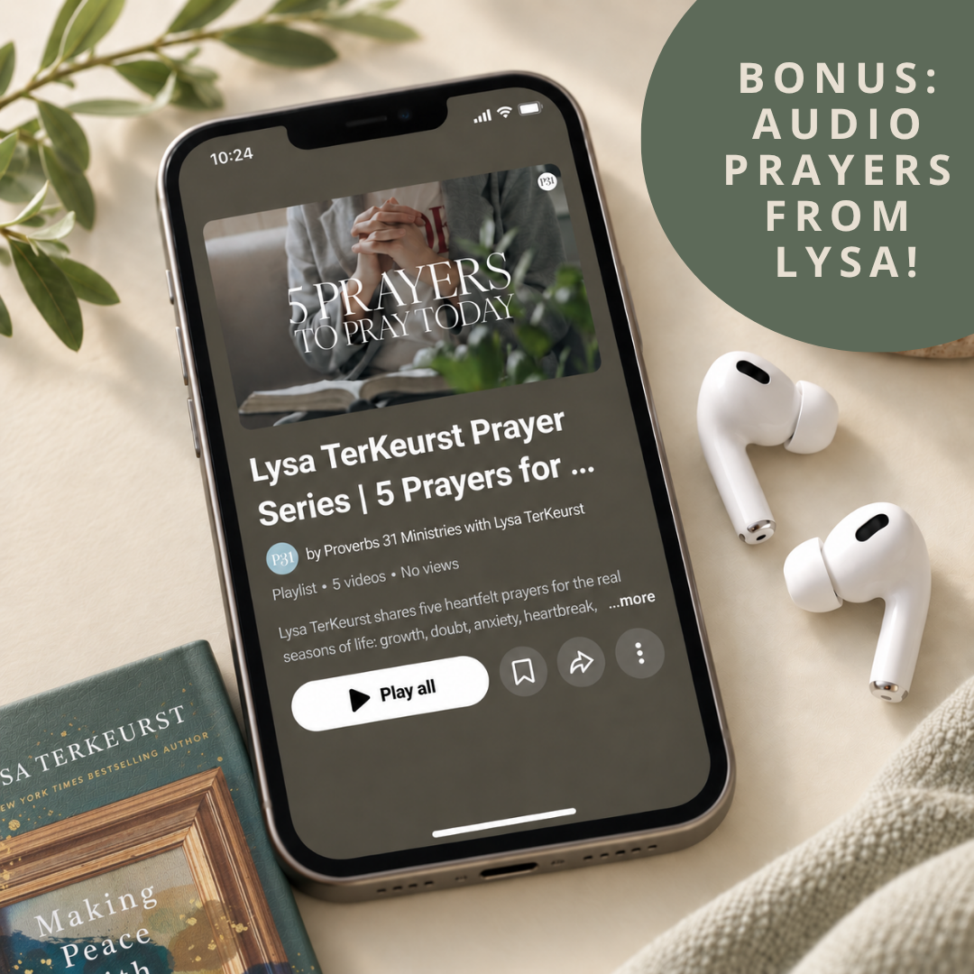 bonus audio prayers from lysa terkeurst