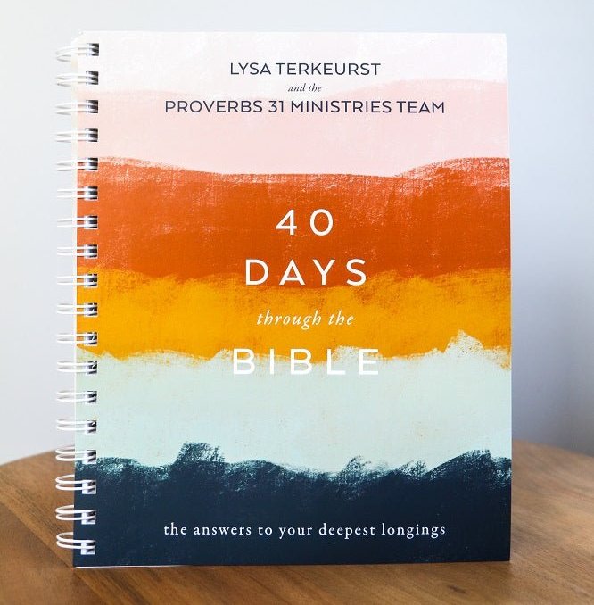 40 Days Through the Bible, Spiral-bound edition