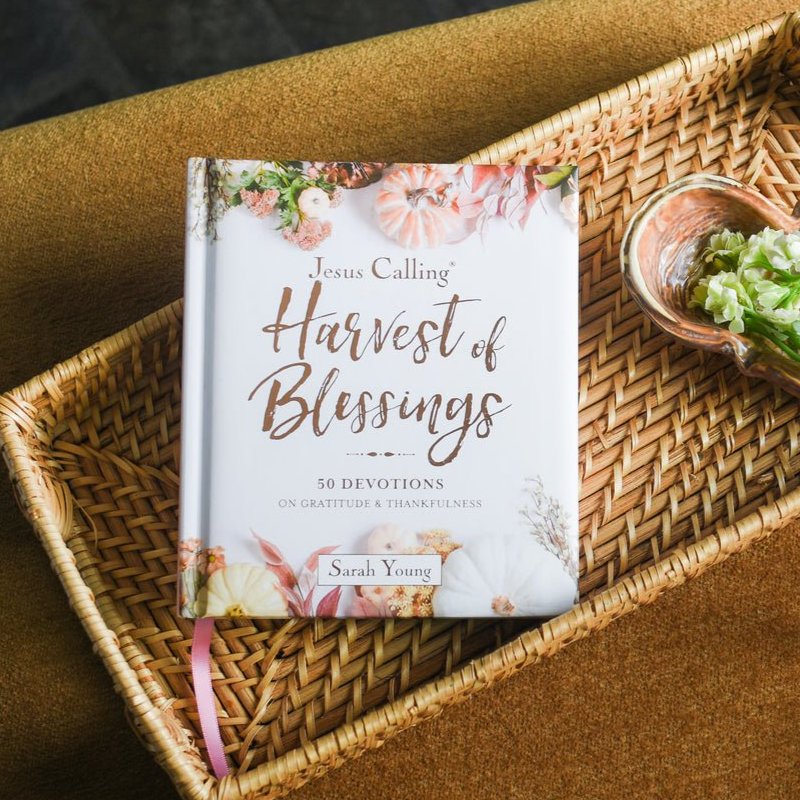 Jesus Calling – Harvest of Blessings, Padded Hardcover, with Full Scriptures
