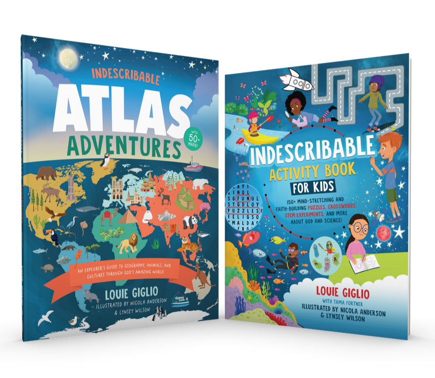 Indescribable Atlas + Activity Book Bundle