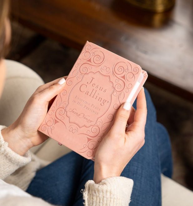 Jesus Calling, Pink Leathersoft