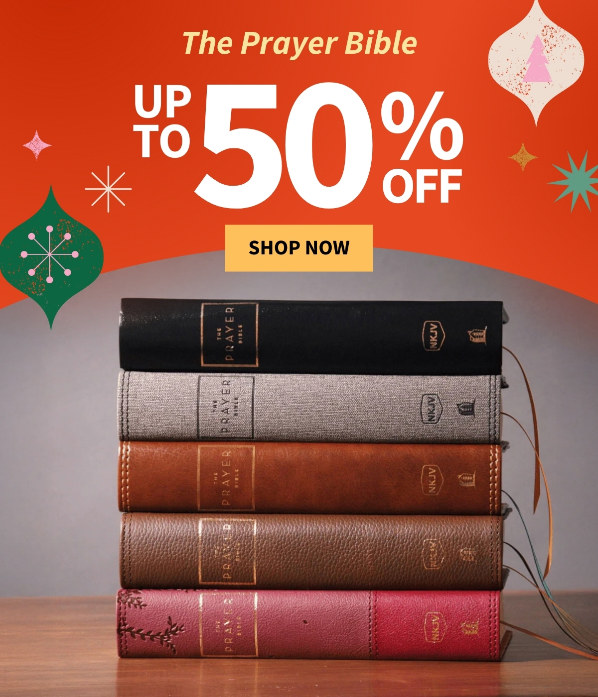 The Prayer Bible Up to 50% Off