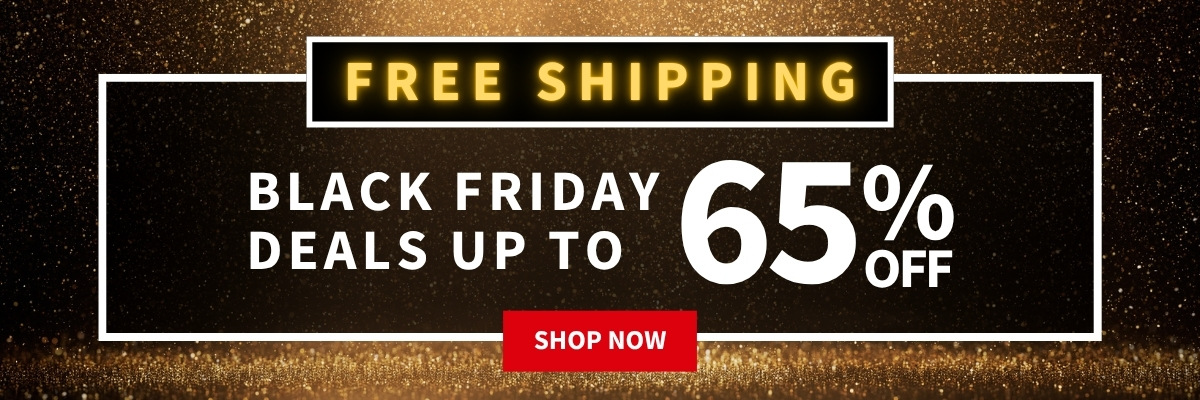 Free shipping and deals up to 65% off
