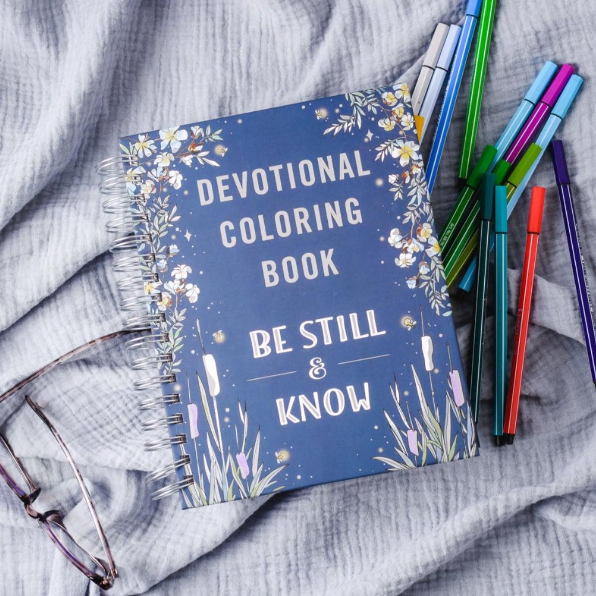 Be Still & Know Devotional Adult Coloring Book