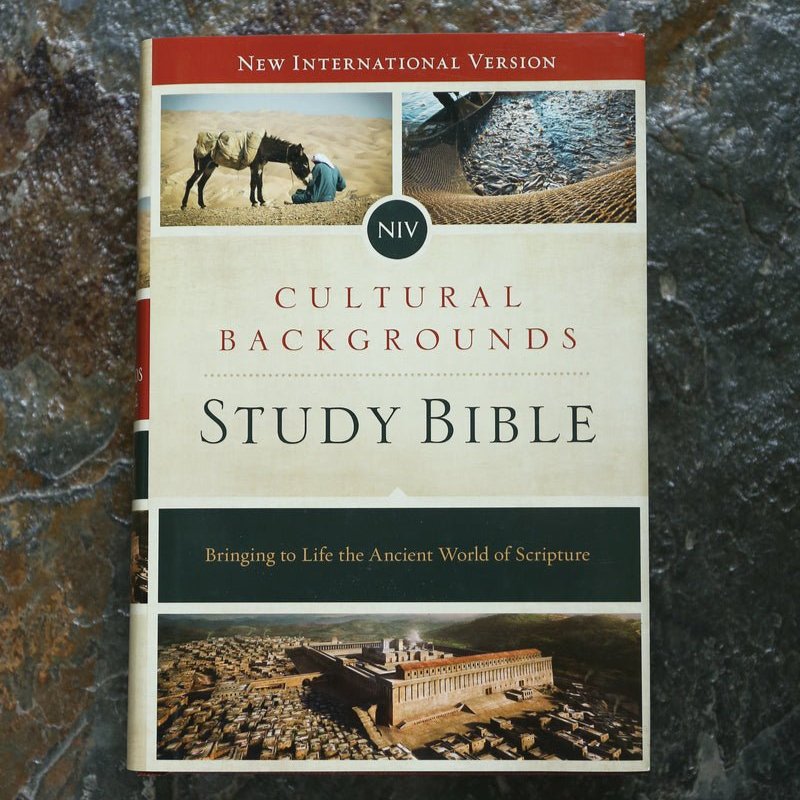 NIV, Cultural Backgrounds Study Bible, Red Letter Edition