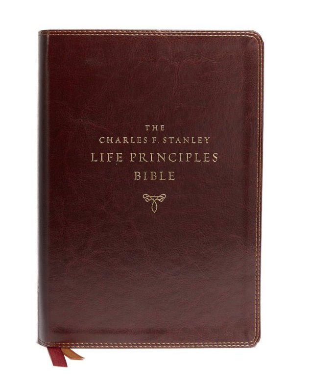 NASB, Charles F. Stanley Life Principles Bible