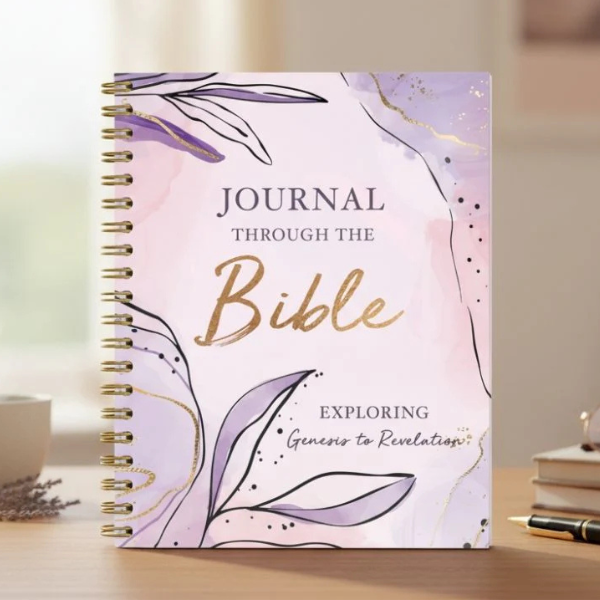 Journal Through the Bible, Spiral-Bound, with Tear-Out Memorization Cards