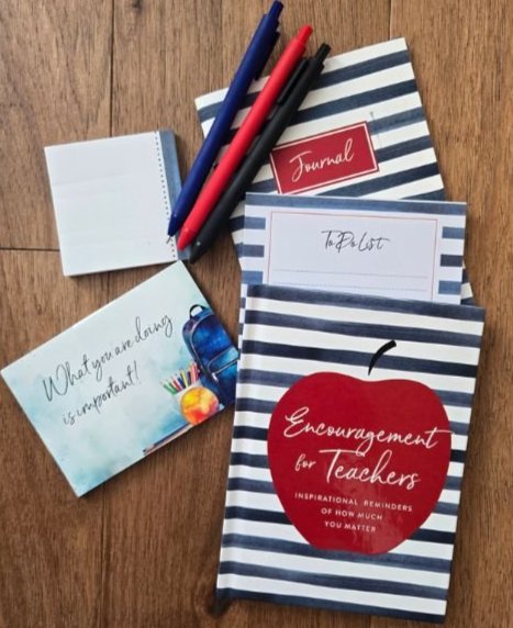 Encouragement for Teachers – 8-Piece Gift Bundle