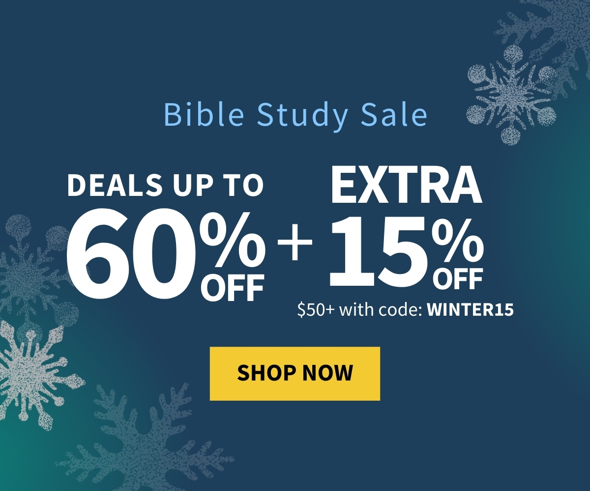 Bible Study Sale