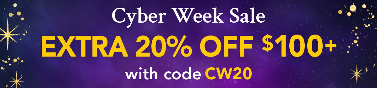 Shop the Cyber Week sale!