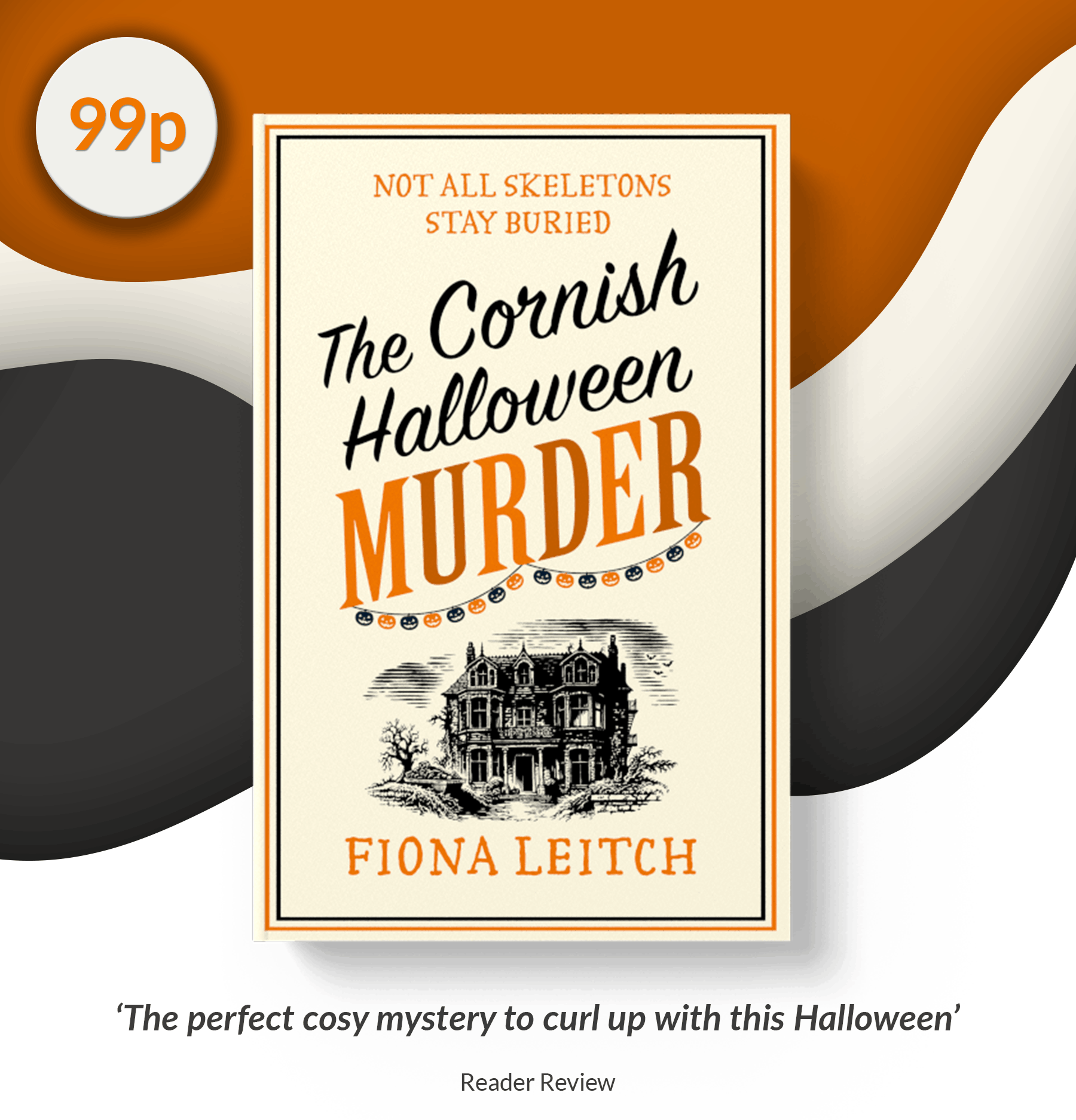 ebook - The Cornish Halloween Murder by Fiona Leitch