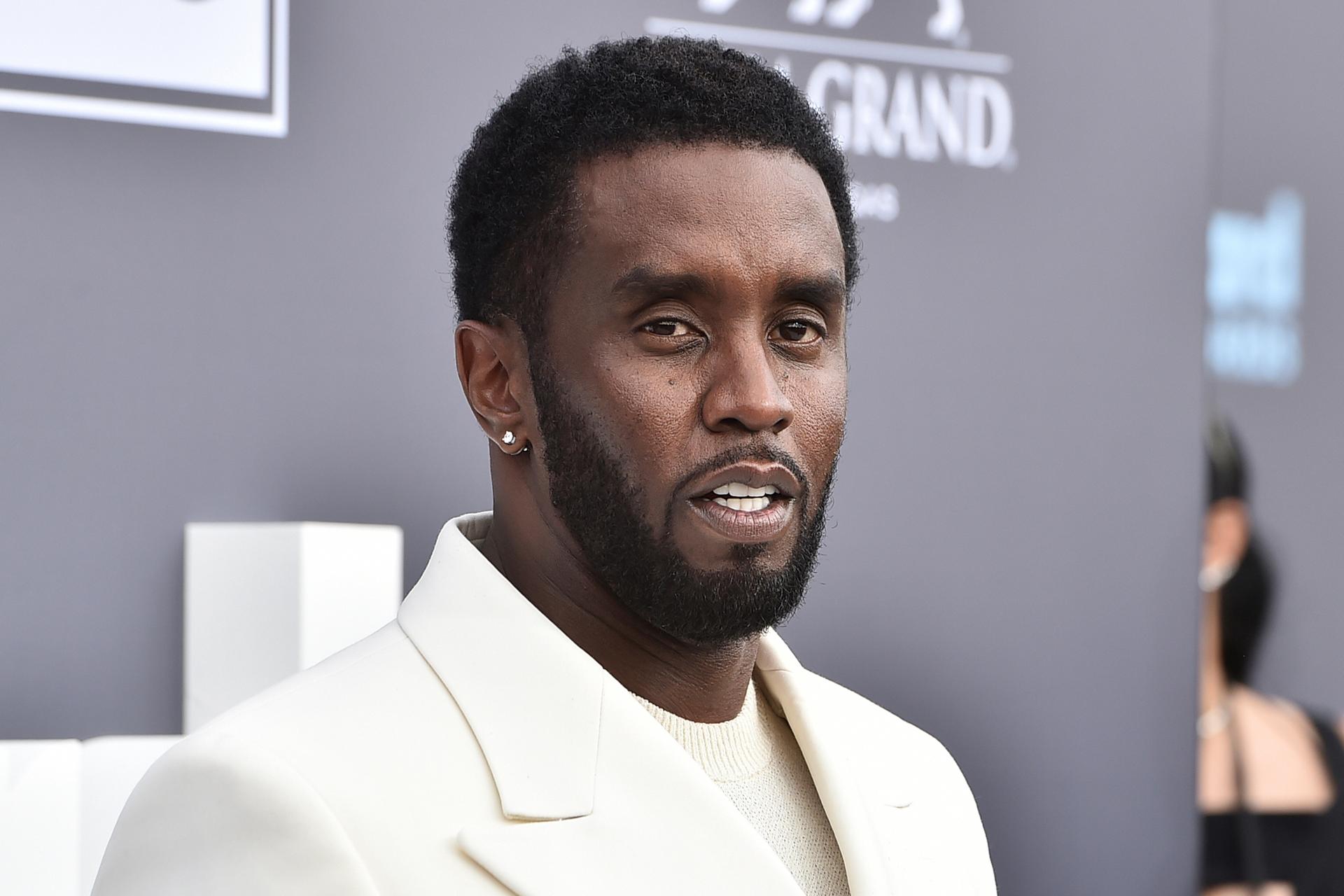Sean “Diddy” Combs arrives at the Billboard Music Awards in Las Vegas, 2022.