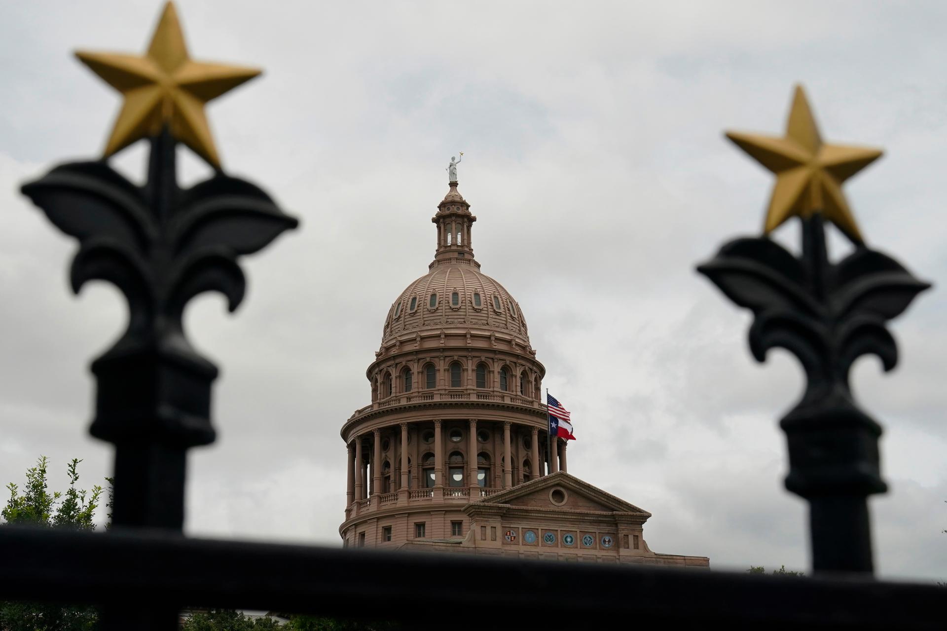 The State Capitol is seen in Austin, Texas, 2021.