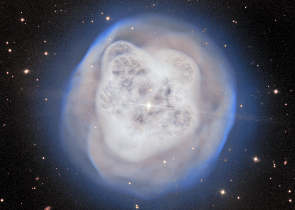 A May 21 image of the Crystal Ball Nebula.