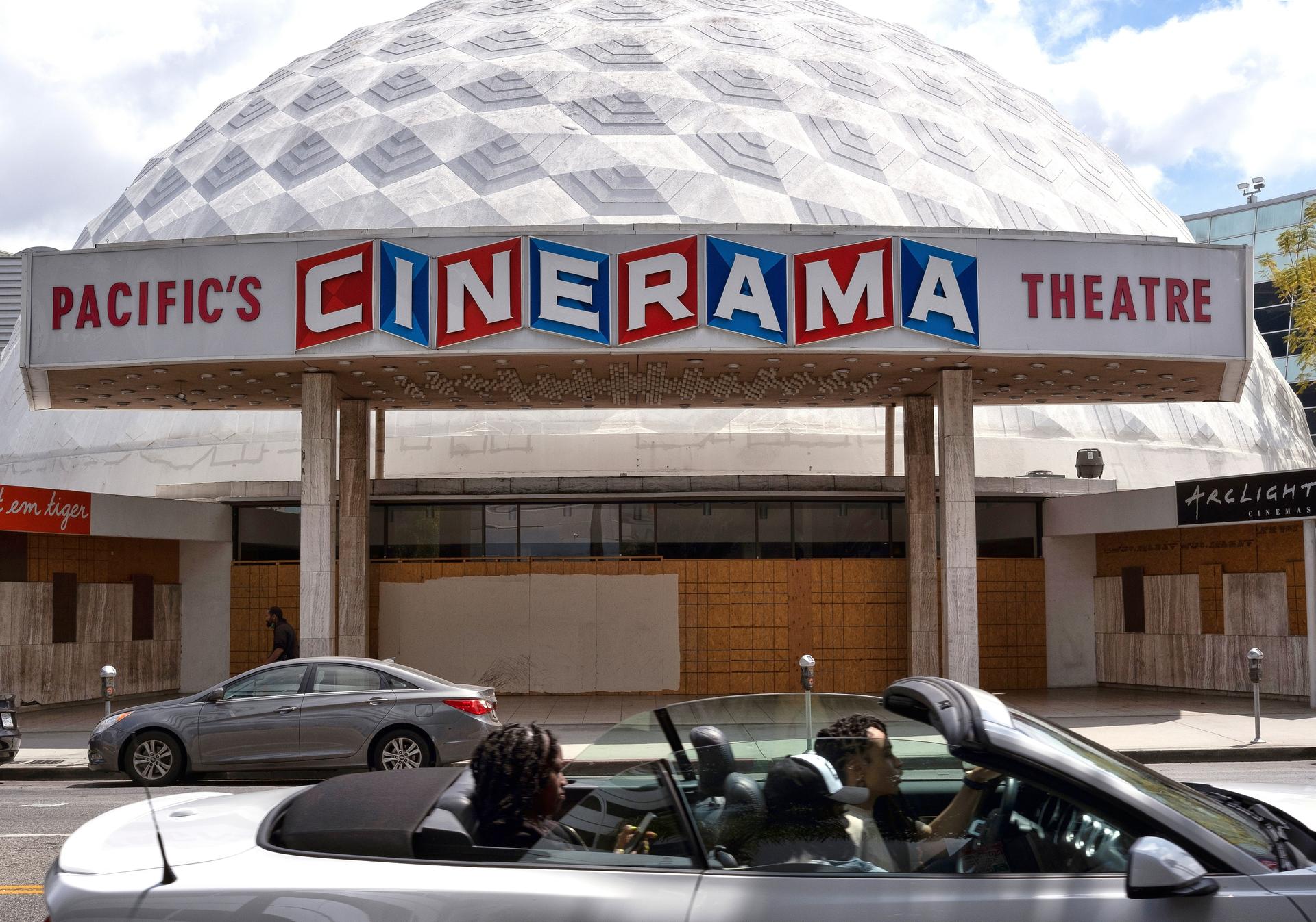 The Cinerama Dome in Los Angeles, 2021.
