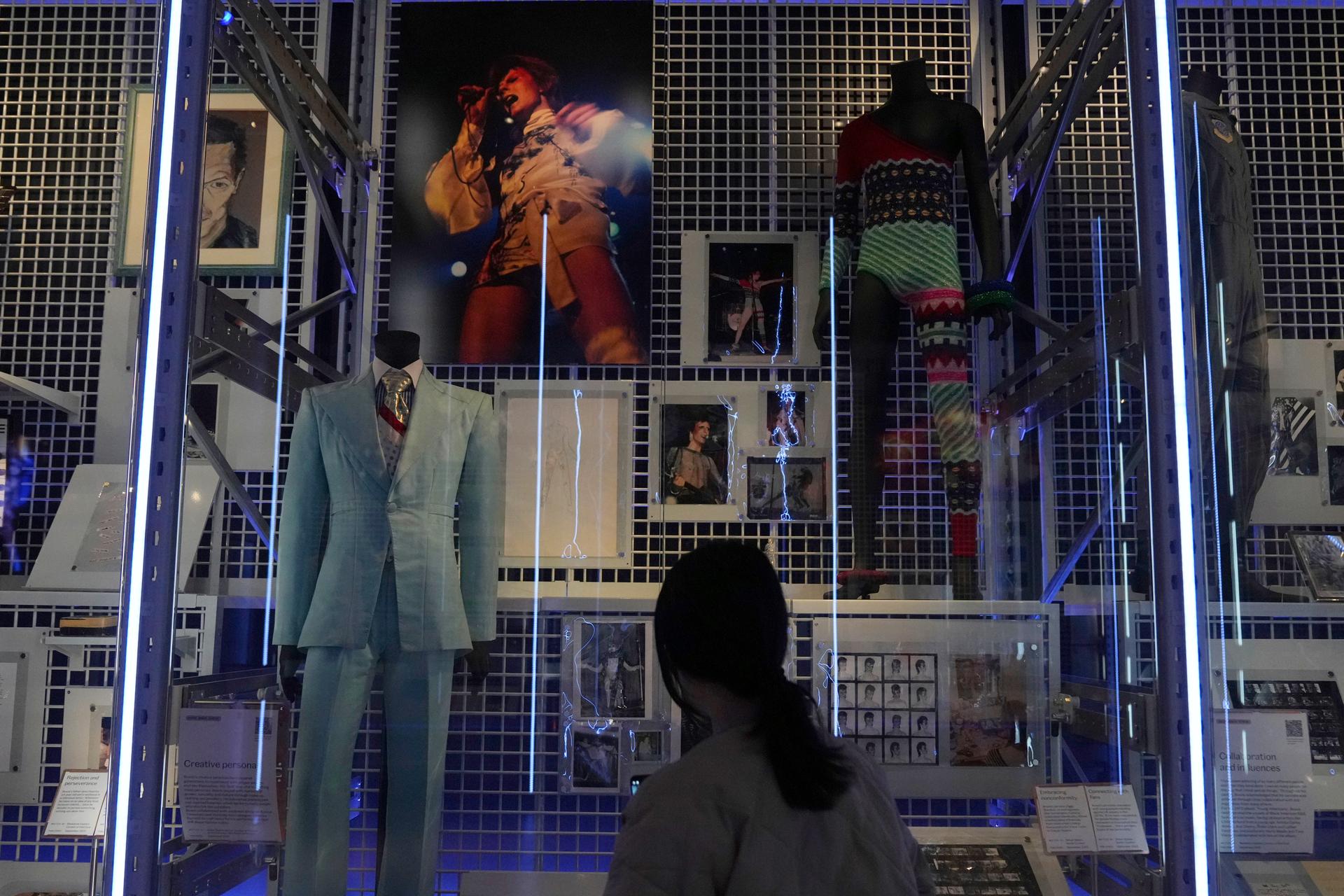 A general view of the David Bowie Centre in London on Wednesday. (AP Photo/Joanna Chan)