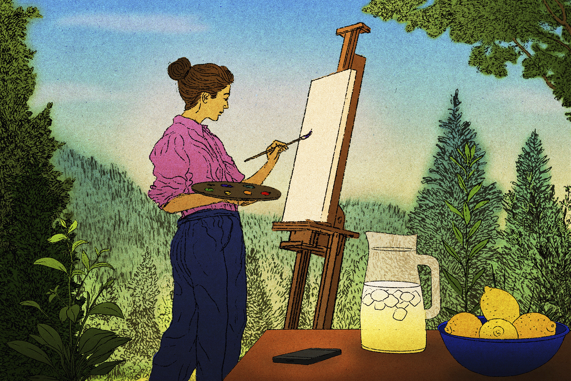 (AP Illustration / Peter Hamlin)