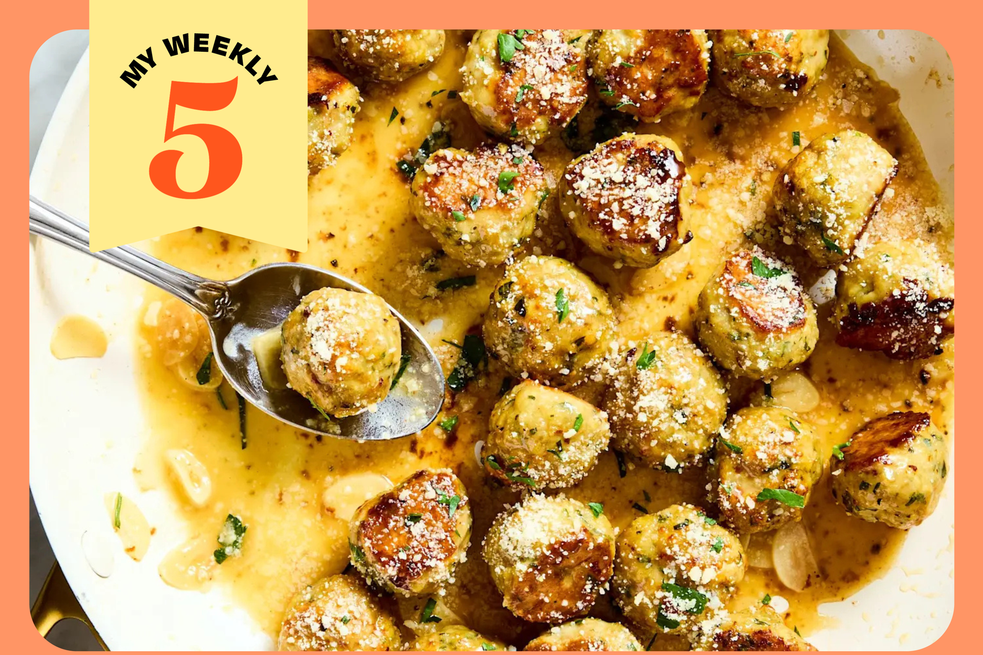 Chicken Caesar Meatballs