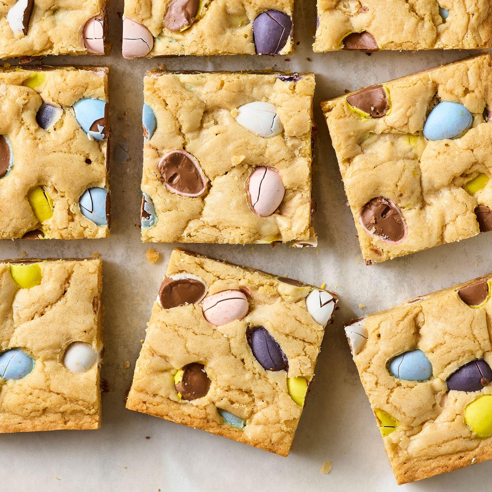 Easter Egg Blondies