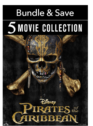 PIRATES OF THE CARIBBEAN 5-MOVIE COLLECTION