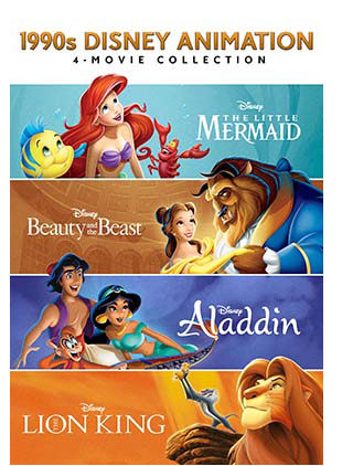 1900S DISNEY ANIMATION 4-MOVIE COLLECTION