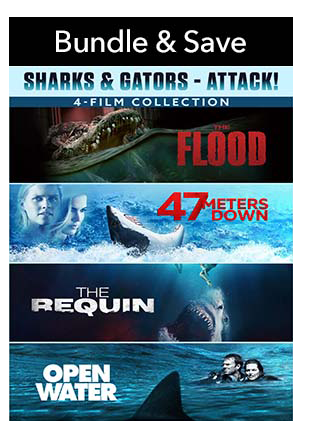 SHARKS & GATORS - ATTACK! 4-FILM COLLECTION