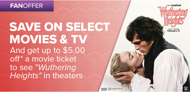 SAVE ON SELECT MOVIES & TV