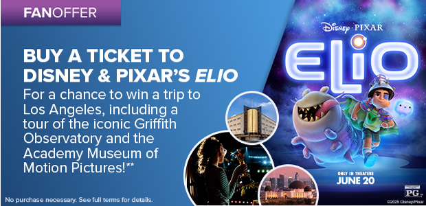 BUY A TICKET TO DISNEY & PIXAR'S ELIO
