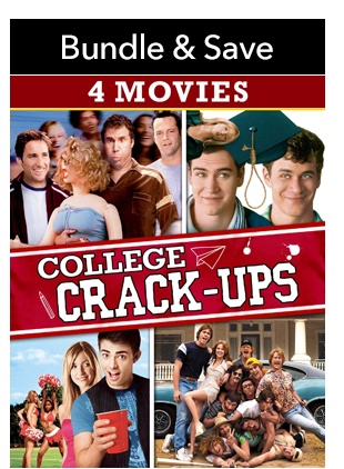 COLLEGE CRACK-UPS 4-MOVIE COLLECTION