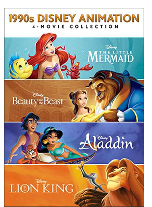 1990S DISNEY ANIMATION 4-MOVIE COLLECTION
