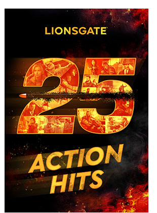 LIONSGATE 25 ACTION HITS