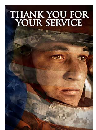 THANK YOU FOR YOUR SERVICE