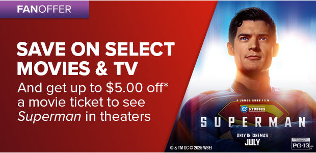 SAVE ON SELECT MOVIES & TV