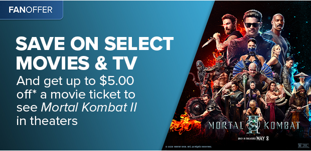 SAVE ON SELECT MOVIES & TV