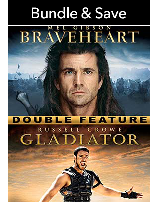 BRAVEHEART/GLADIATOR DOUBLE FEATURE