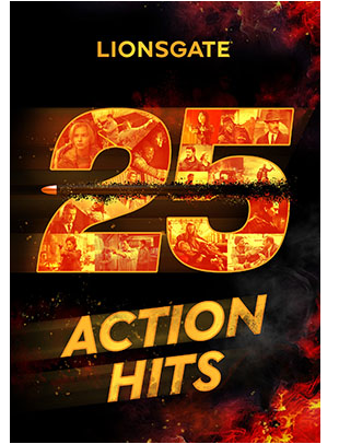 LIONSGATE 25 ACTION HITS
