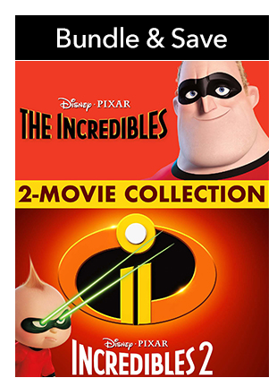 THE INCREDIBLES 2-MOVIE COLLECTION