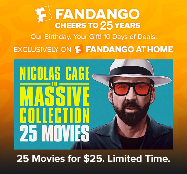 NICOLAS CAGE: THE MASSIVE COLLECTION - 25 MOVIES FOR $25. LIMITED TIME.