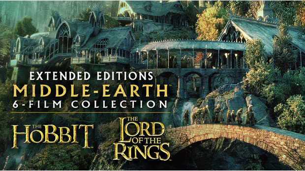 MIDDLE-EARTH 6-FILM COLLECTION EXTENDED EDITIONS