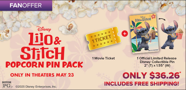 LILO & STITCH POPCORN PIN PACK