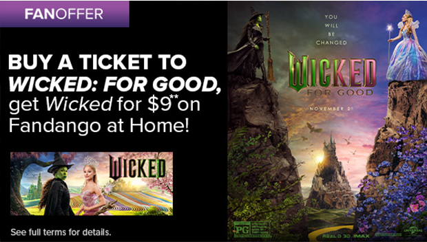 BUY A TICKET FOR WICKED: FOR GOOD