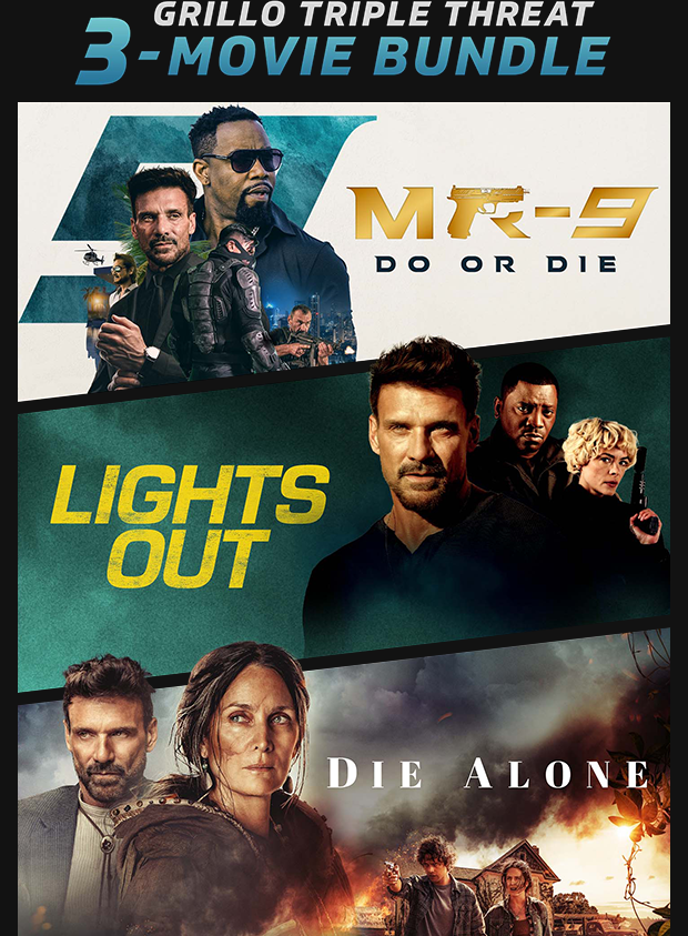 GRILLO TRIPLE THREAT 3-MOVIE BUNDLE