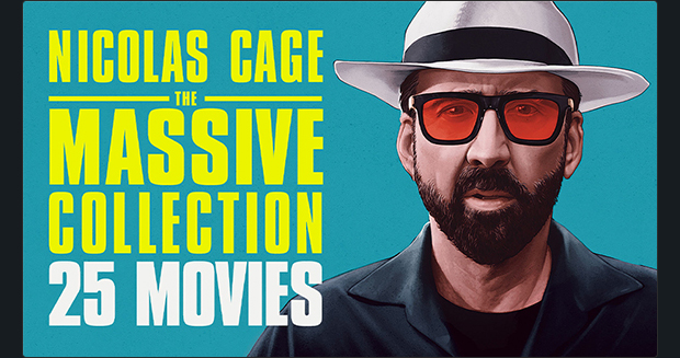 NICOLAS CAGE THE MASSIVE COLLECTION - 25 MOVIES